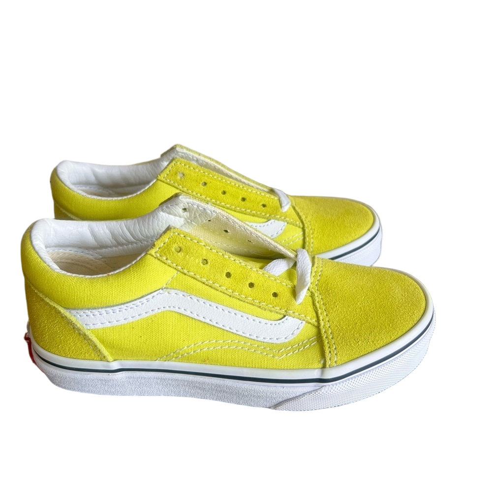 VANS Youth Old Skool Lemon Tonic Shoe Size 13 #037A